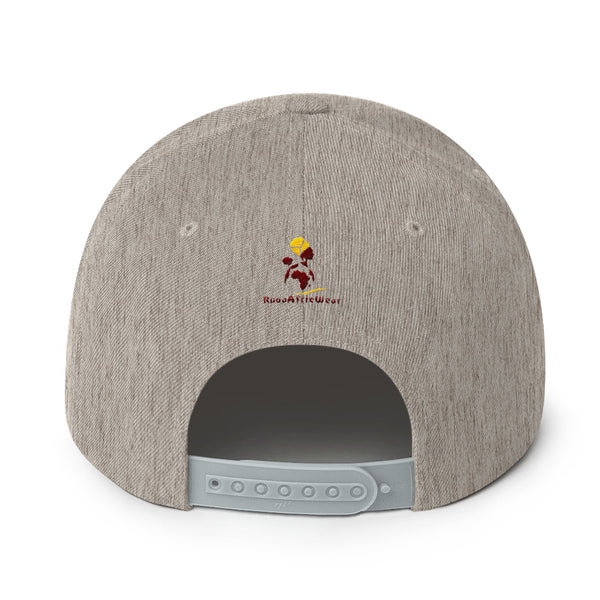 African Map Snapback Hat