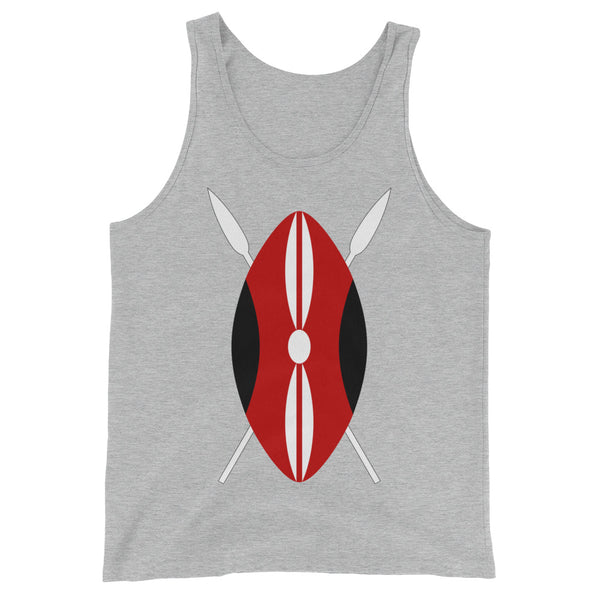 Kenya Shield Unisex  Tank Top