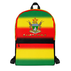 Zimbabwe Flag and Coat of Arms Backpack