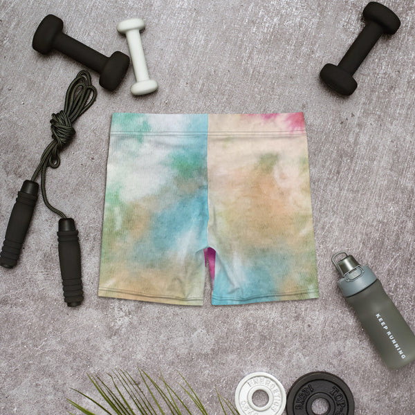 RuvaAfricWear Tie & Dye Shorts