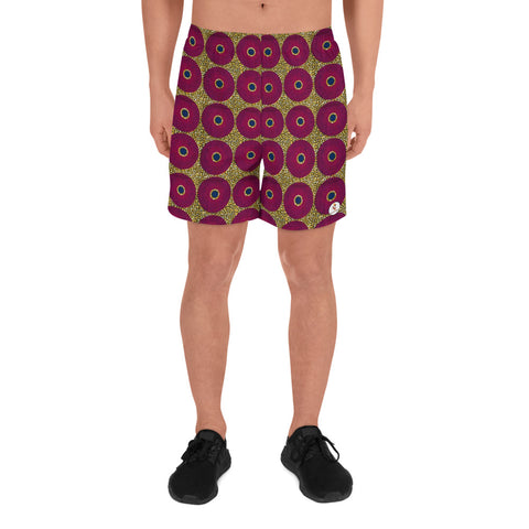 Ankara Circles Men's Athletic Shorts