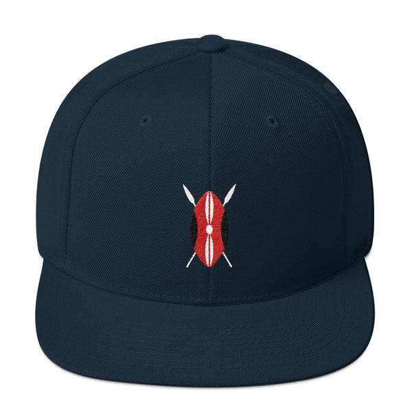 Kenyan Shield Snapback Hat