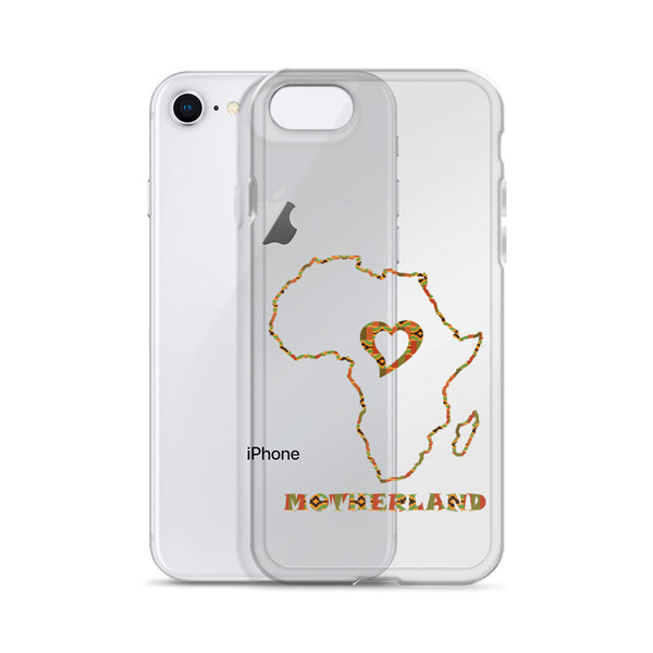 Heart Motherland African Map iPhone Case