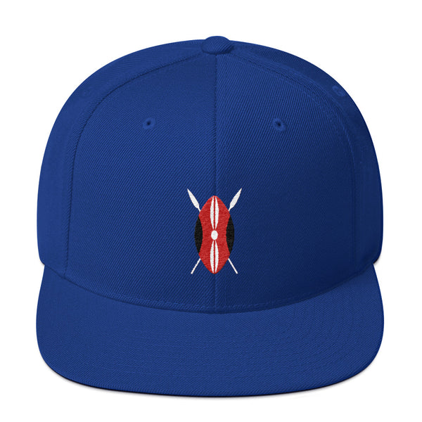 Kenyan Shield Snapback Hat