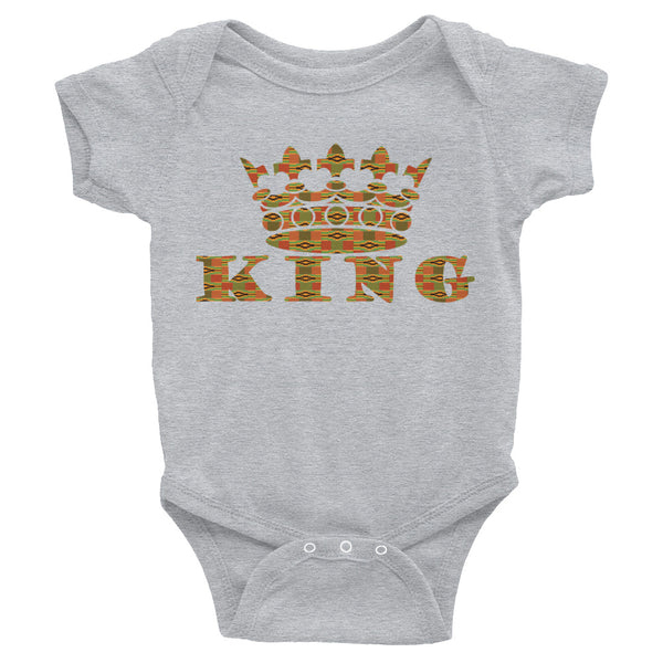 King Kente Print Infant Bodysuit