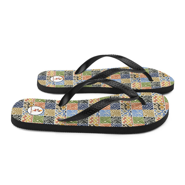 Zim Hari Print Flip-Flops