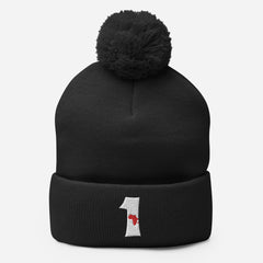 Africa Number 1 Pom-Pom Beanie