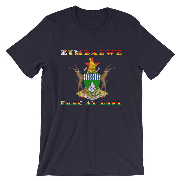 Zimbabwe Free At Last Unisex T-Shirt