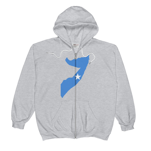 Somalia Unisex  Zip Hoodie