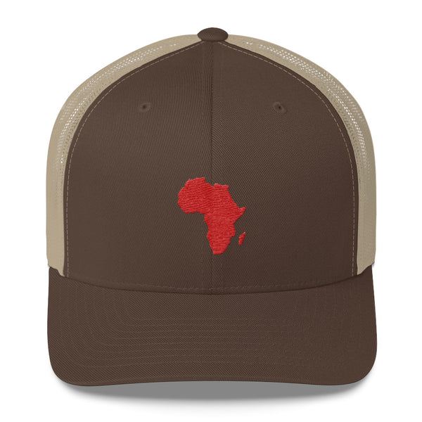 African Map Trucker Cap