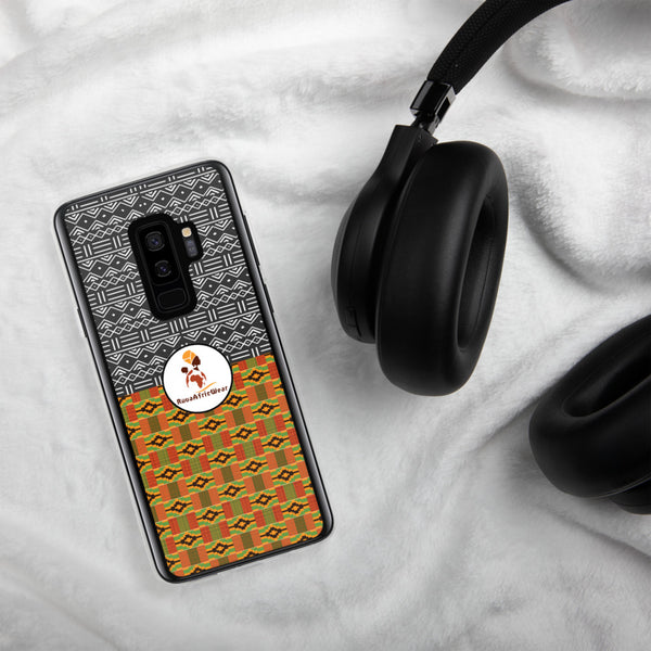 RuvaAfricWear Kente & Mud Cloth Samsung Case