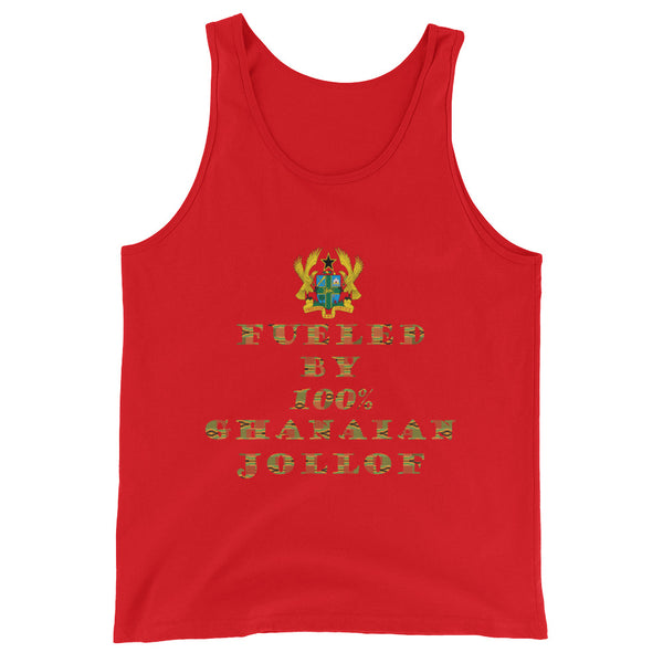 Fueled by 100% Ghanaian Jollof Men's Tank Top