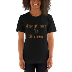 The Future is African Kente Print Short-Sleeve Unisex T-Shirt