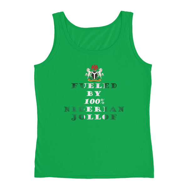 Fueled by Nigerian Jollof Ladies' Tank