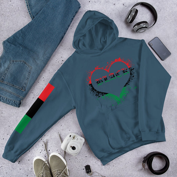Black Love Hooded Sweatshirt