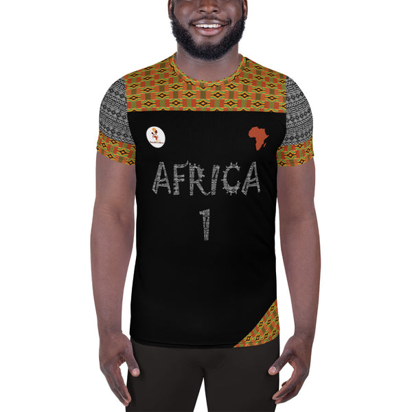 Africa Men's Soccer Training Jersey