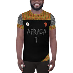 Africa Men's Soccer Training Jersey