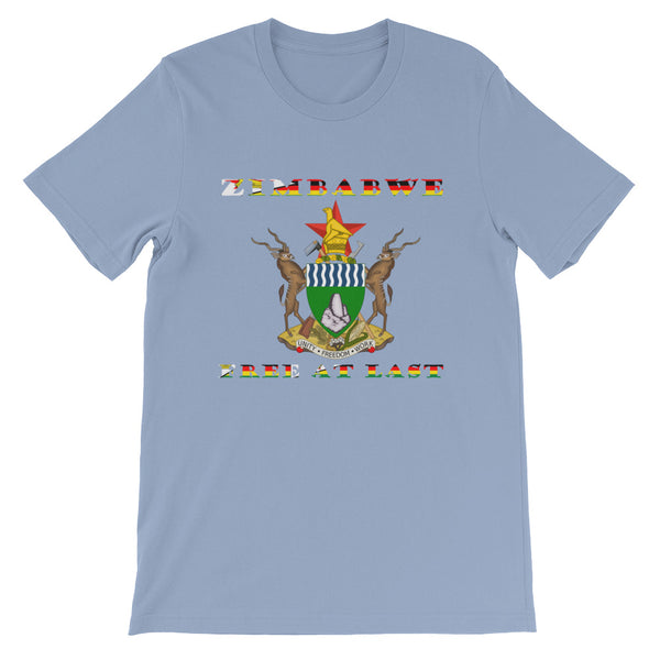 Zimbabwe Free At Last Unisex T-Shirt