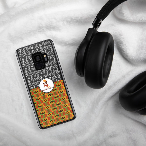 RuvaAfricWear Kente & Mud Cloth Samsung Case