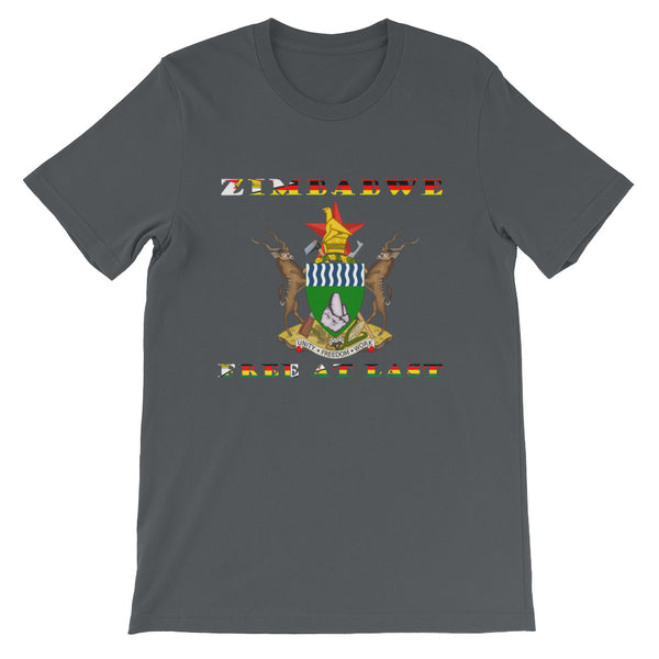 Zimbabwe Free At Last Unisex T-Shirt