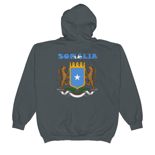 Somalia Unisex  Zip Hoodie