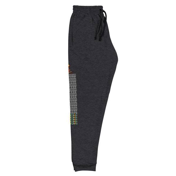 RuvaAfricWear Mud Cloth & Zulu Print Unisex Joggers