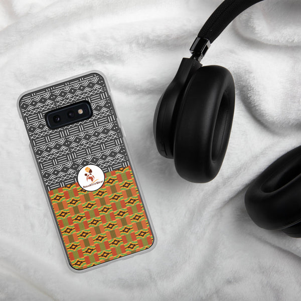RuvaAfricWear Kente & Mud Cloth Samsung Case