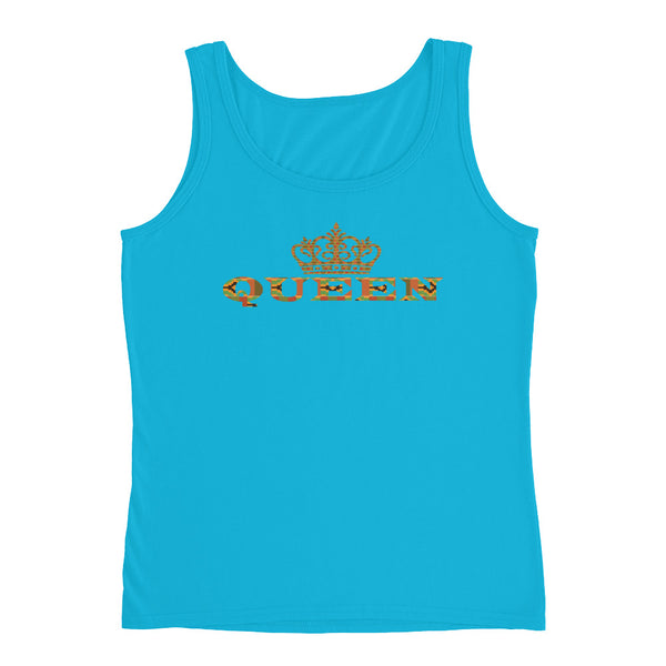 Queen Kente Print Ladies' Tank