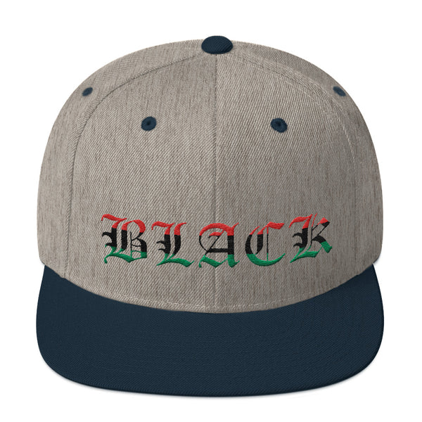 Black Pride Snapback Hat
