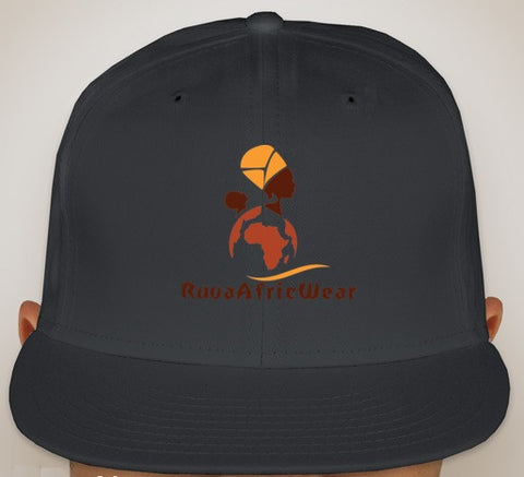 RuvaAfricWear Embroidery Logo Snapback Hat