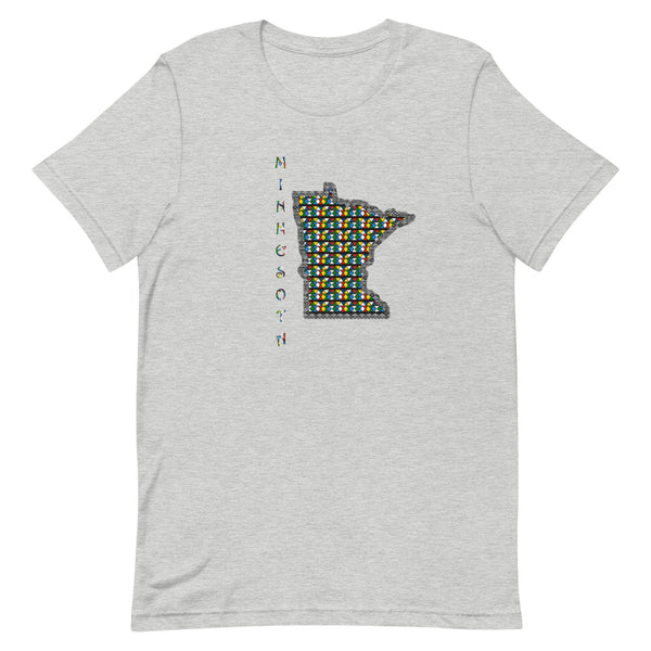 Minnesota Zulu Beads & Mud Cloth Short-Sleeve Unisex T-Shirt