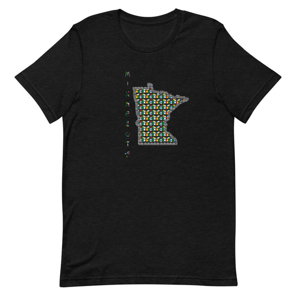 Minnesota Zulu Beads & Mud Cloth Short-Sleeve Unisex T-Shirt