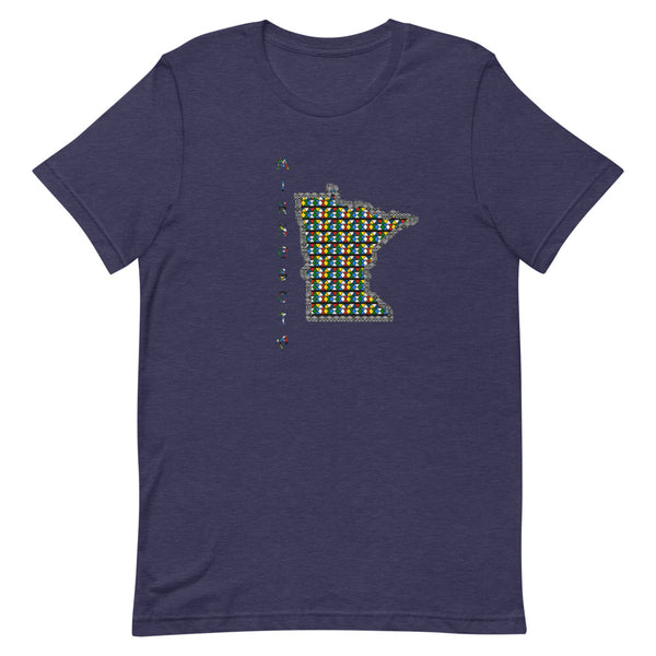 Minnesota Zulu Beads & Mud Cloth Short-Sleeve Unisex T-Shirt