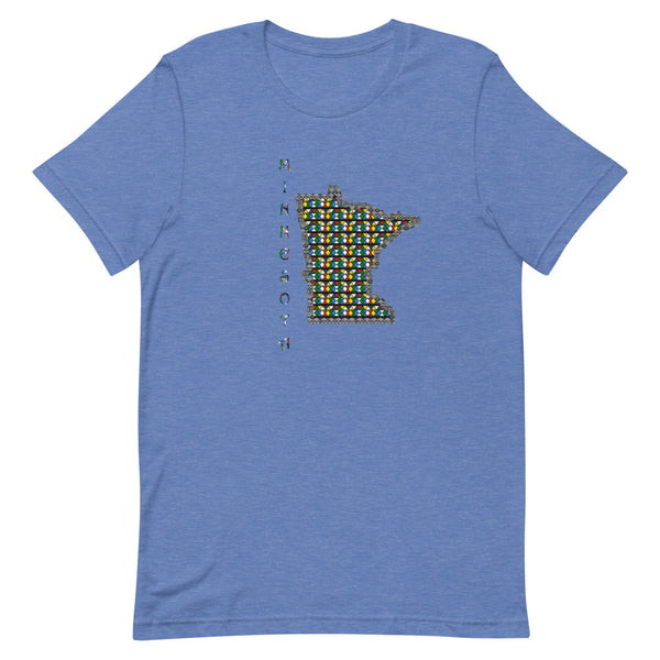Minnesota Zulu Beads & Mud Cloth Short-Sleeve Unisex T-Shirt