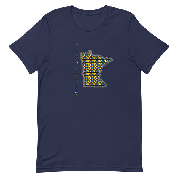 Minnesota Zulu Beads & Mud Cloth Short-Sleeve Unisex T-Shirt