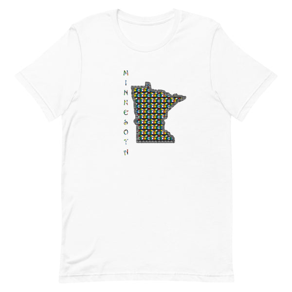Minnesota Zulu Beads & Mud Cloth Short-Sleeve Unisex T-Shirt